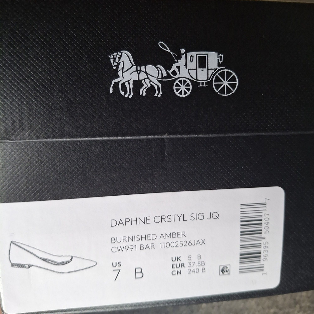 Coach Brown Flats & Loafers